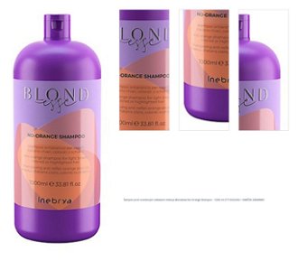 Šampón proti oranžovým odleskom Inebrya Blondesse No-Orange Shampoo - 1000 ml (771026240) + darček zadarmo 1