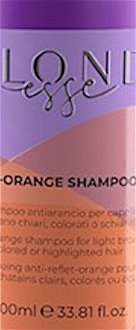 Šampón proti oranžovým odleskom Inebrya Blondesse No-Orange Shampoo - 1000 ml (771026240) + darček zadarmo 5