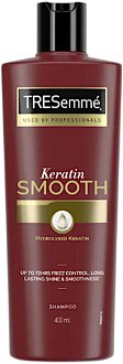Šampón s keratínom pre hladké vlasy bez krepovatenia Tresemmé Keratin Smooth - 400 ml (68665519, 68347409) + darček zadarmo 2