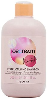 Šampón s keratínom pre poškodené vlasy Inebrya Ice Cream Keratin Restructuring Shampoo - 300 ml (771026309) + darček zadarmo
