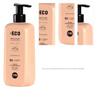 Šampón s kyslým pH pre farbené vlasy Mila Profession Be Eco Vivid Colors Shampoo - 250 ml (0105030) + darček zadarmo 1