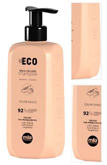 Šampón s kyslým pH pre farbené vlasy Mila Profession Be Eco Vivid Colors Shampoo - 250 ml (0105030) + darček zadarmo 3