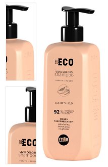 Šampón s kyslým pH pre farbené vlasy Mila Profession Be Eco Vivid Colors Shampoo - 250 ml (0105030) + darček zadarmo 4