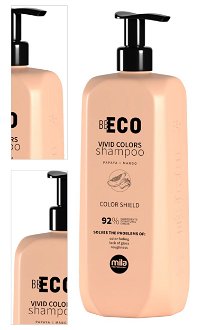 Šampón s kyslým pH pre farbené vlasy Mila Profession Be Eco Vivid Colors Shampoo - 900 ml (0105031) + DARČEK ZADARMO 4