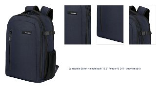 Samsonite Batoh na notebook 15,6" Roader M 24 l - tmavě modrá 1