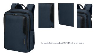 Samsonite Batoh na notebook 15,6'' XBR 2.0 - tmavě modrá 1