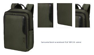Samsonite Batoh na notebook 15,6'' XBR 2.0 - zelená 1