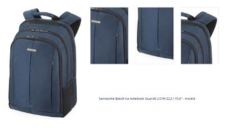Samsonite Batoh na notebook Guardit 2.0 M 22,5 l 15.6" - modrá 1