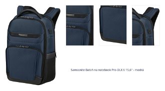 Samsonite Batoh na notebook Pro-DLX 6 15,6" - modrá 1