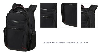 Samsonite Batoh na notebook Pro-DLX 6 3V EXP 15,6" - černá 1