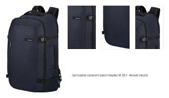 Samsonite Cestovní batoh Roader M 55 l - tmavě modrá 1