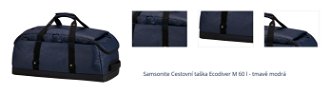 Samsonite Cestovní taška Ecodiver M 60 l - tmavě modrá 1
