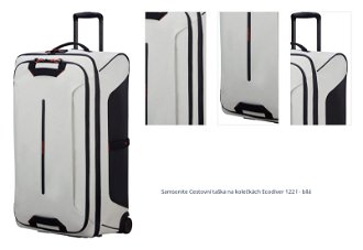 Samsonite Cestovní taška na kolečkách Ecodiver 122 l - bílá 1