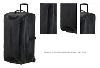 Samsonite Cestovní taška na kolečkách Ecodiver 122 l - černá 1