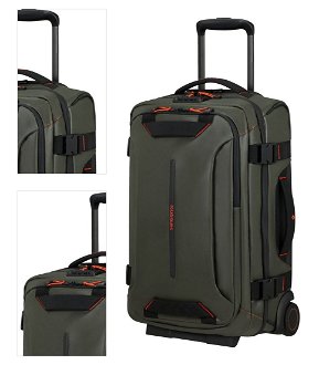 Samsonite Cestovní taška na kolečkách Ecodiver Doubleframe 40 l - tmavě zelená 4