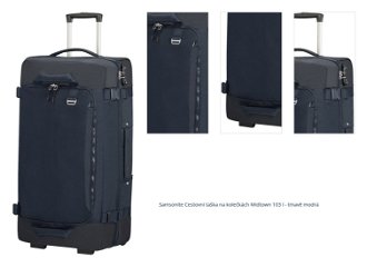 Samsonite Cestovní taška na kolečkách Midtown 103 l - tmavě modrá 1