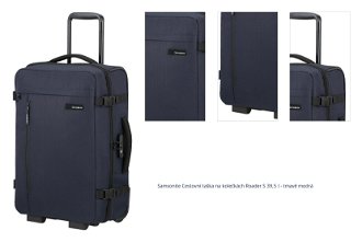 Samsonite Cestovní taška na kolečkách Roader S 39,5 l - tmavě modrá 1