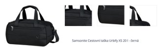 Samsonite Cestovní taška Urbify XS 20 l - černá 1