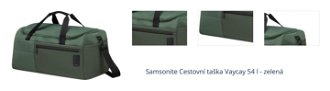 Samsonite Cestovní taška Vaycay 54 l - zelená 1
