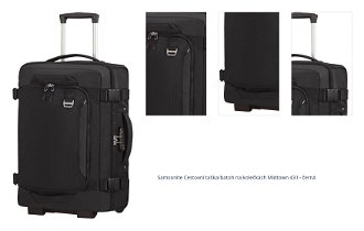 Samsonite Cestovní taška/batoh na kolečkách Midtown 43 l - černá 1