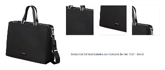 Samsonite Dámská kabelka na notebook Be-Her 15,6" - černá 1