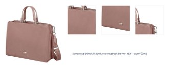 Samsonite Dámská kabelka na notebook Be-Her 15,6" - starorůžová 1