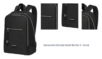 Samsonite Dámský batoh Be-Her S - černá 1