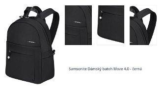 Samsonite Dámský batoh Move 4.0 - černá 1