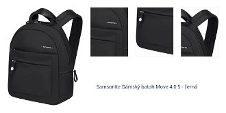 Samsonite Dámský batoh Move 4.0 S - černá 1