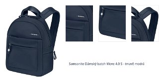Samsonite Dámský batoh Move 4.0 S - tmavě modrá 1