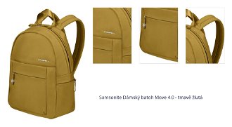 Samsonite Dámský batoh Move 4.0 - tmavě žlutá 1