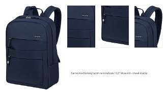 Samsonite Dámský batoh na notebook 13,3" Move 4.0 - tmavě modrá 1