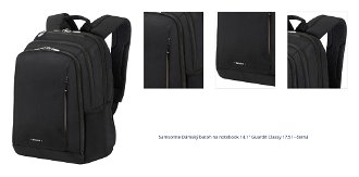 Samsonite Dámský batoh na notebook 14,1'' Guardit Classy 17,5 l - černá 1