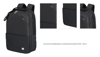 Samsonite Dámsky batoh na notebook Workationist 15,6'' - černá 1