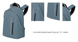 Samsonite Dámský batoh Ongoing 11,5 l - modrá 1