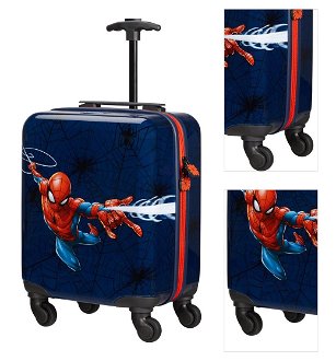 Samsonite Dětský cestovní kufr Disney Ultimate 2.0 Marvel Spiderman Web 23,5 l - tmavě modrá 3