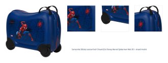 Samsonite Dětský cestovní kufr Dream2Go Disney Marvel Spiderman Web 30 l - tmavě modrá 1