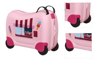 Samsonite Dětský cestovní kufr Dream2Go Ride-On 30 l - růžová 3