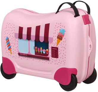 Samsonite Dětský cestovní kufr Dream2Go Ride-On 30 l - růžová