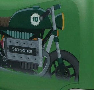 Samsonite Dětský cestovní kufr Dream2Go Ride-On 30 l - tmavě zelená 5