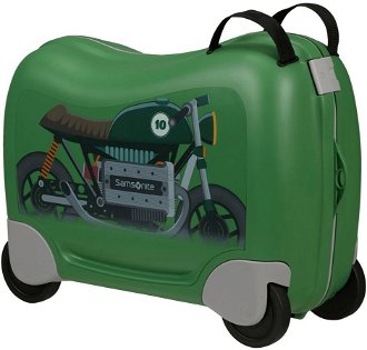 Samsonite Dětský cestovní kufr Dream2Go Ride-On 30 l - tmavě zelená 2