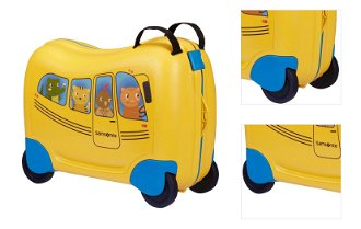 Samsonite Dětský cestovní kufr Dream2Go Ride-On 30 l - žlutá 3