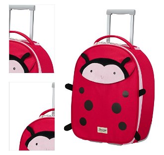 Samsonite Dětský cestovní kufr Happy Sammies Eco Upright Ladybug Lally 22,5 l - červená 4