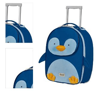 Samsonite Dětský cestovní kufr Happy Sammies Eco Upright Penguin Peter 23 l - modrá 4