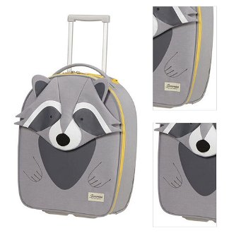 Samsonite Dětský cestovní kufr Happy Sammies Eco Upright Raccoon Remy 23 l - šedá 3