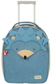 Samsonite Dětský cestovní kufr Happy Sammies Upright Hedgehog Harris 24 l - modrá