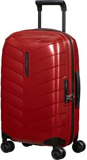 Samsonite Kabinový cestovní kufr Attrix S 35cm EXP 38/44 l - červená