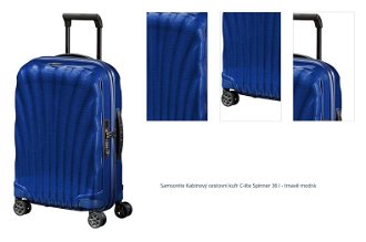 Samsonite Kabinový cestovní kufr C-lite Spinner 36 l - tmavě modrá 1