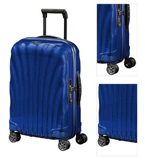 Samsonite Kabinový cestovní kufr C-lite Spinner 36 l - tmavě modrá 3