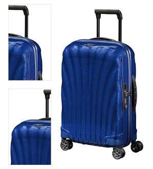 Samsonite Kabinový cestovní kufr C-lite Spinner 36 l - tmavě modrá 4
